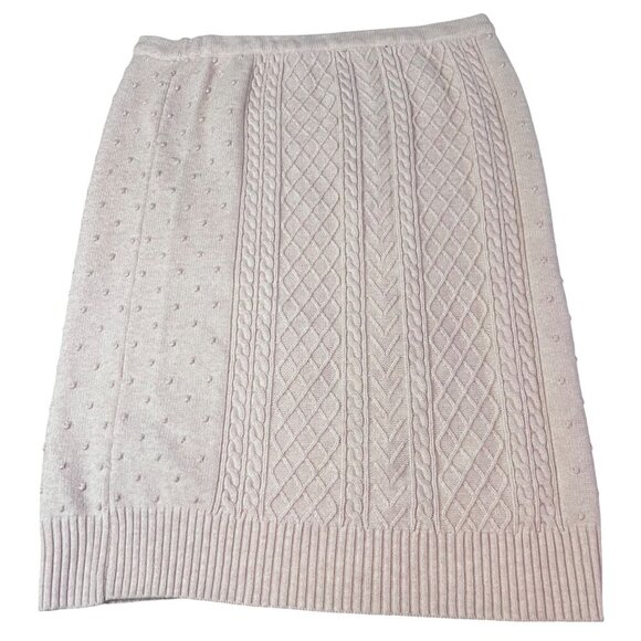 Eloquii Pink Cable Knit Textured Skirt Size 18/20 Womens Fashion Casual & Cozy - Picture 7 of 7